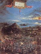 Albrecht Altdorfer The Battle at the Issus oil